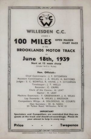 Brooklands Poster